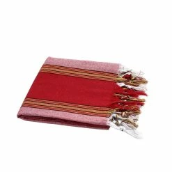 Null Hamamtuch Classic »Pestemal« Längsstreifen Rot Ca. 80x170 Cm -MATRATZEN 09441aab 3962 4e72 9f0b 01459b90ac8b