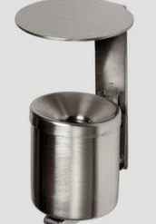 Null Edelstahl-Wandascher, HxØ 590x100mm, Edelstahl, M. Schutzdach -MATRATZEN 0a43b0fd 112c 4d18 9e16 38748632537d