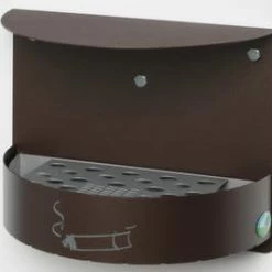 Null Wandascher, HxØ 150x200mm, Stahl, Korpus Kobaltblau, Halbrund, M. Schutzdach -MATRATZEN 170f3c20 e105 4dda 8f26 246933d82e77