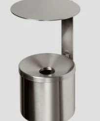 Null Edelstahl-Wandascher, HxBxT 320x240x100mm, Edelstahl, M. Schutzdach -MATRATZEN 186ec47e f25e 42e1 b530 59aead089128