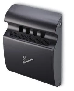 Null Wandascher, HxBxT 300x230x60mm, Stahl, Korpus Anthrazit, M. Schutzdach 8 Null Wandascher, HxBxT 300x230x60mm, Stahl, Korpus Anthrazit, M. Schutzdach – Bild 6