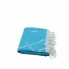 Null Hamamtuch Als Strandtuch Türkis Ca. 100x170 Cm | Marmor
