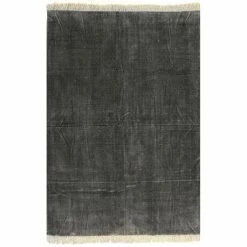 Null Kurzflor Flachflor Teppich, Wohnzimmerteppich, Einfarbig Gabbeh Optik, ANTHRAZIT [60 Cm X 100 Cm] -MATRATZEN 3ba6f529 bc8b 4f4a 98d6 1a76a6f58d3a