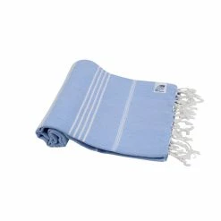 Null Hamamtuch Sultan Hellblau Mit Weißen Streifen Ca. 100x180 Cm -MATRATZEN 3bb623b2 f059 4adf aad6 7f3670e93627