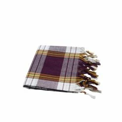 Null Hamamtuch Kariert »Classic Style« Lila Ca. 80x180 Cm -MATRATZEN 48fe0d4e 5669 436b 9c65 12d5f17f59ec