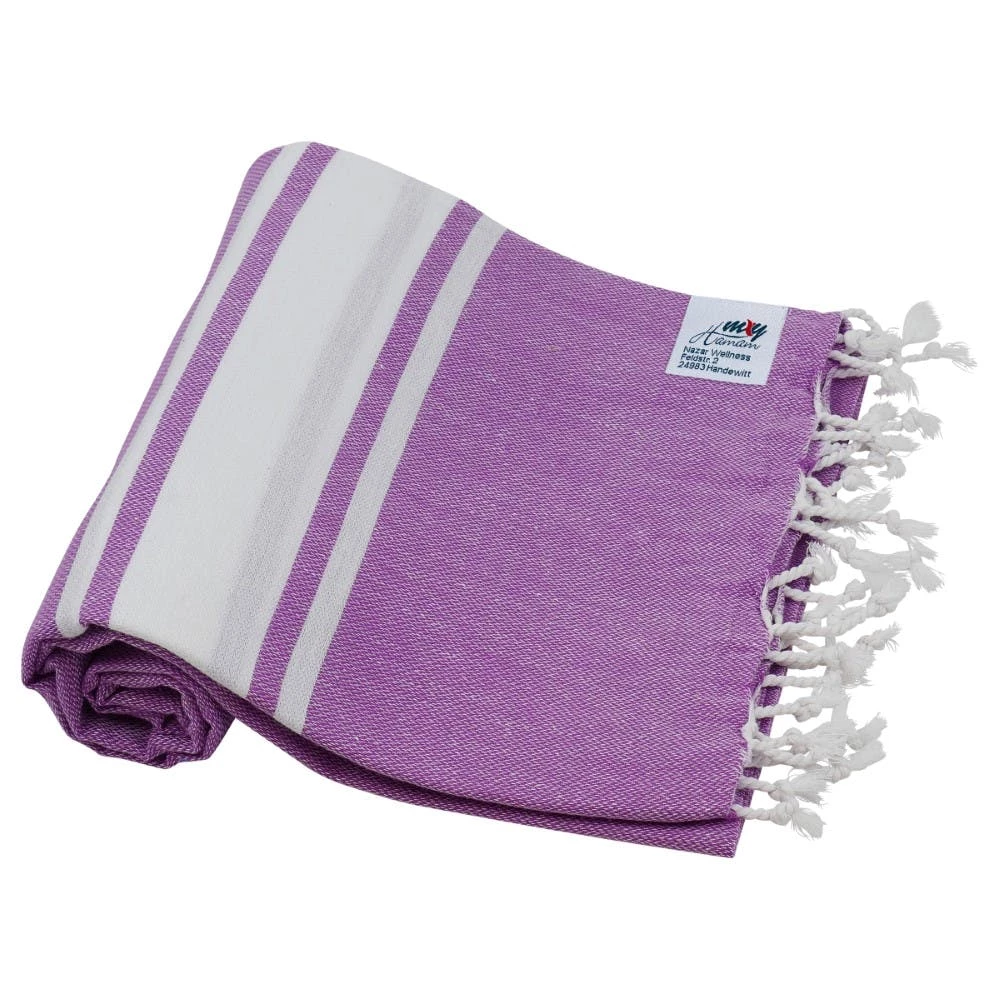 Null Hamamtuch »Pestemal« Strandhandtuch Bodrum Lila Ca. 100x180 Cm 8 Null Hamamtuch »Pestemal« Strandhandtuch Bodrum Lila Ca. 100x180 Cm – Bild 6