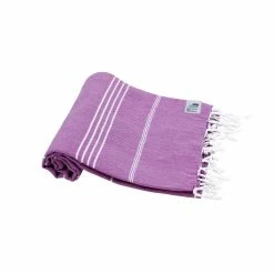 Null Hamamtuch Sultan Lila Mit Weißen Streifen Ca. 100x180 Cm -MATRATZEN 6826ef56 f312 41e8 b553 bfac058ea675