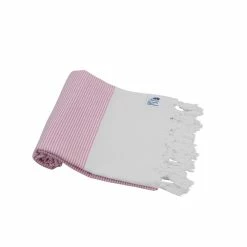 Null Hamamtuch Pestemal Telli Pink Ca. 100x175 Cm • Streifenmuster -MATRATZEN 6ee3f9f9 b7a9 41c4 86ce cd0edc76f400