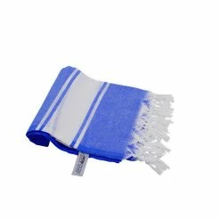 Null Saunatuch »Hamamtuch» Palazzio In Blau Mit Weißen Streifen • Ca. 90x180 Cm -MATRATZEN 70026017 d6ad 42dd 9ada 25a89a089c59