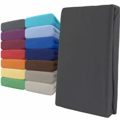 Null Spannbettlaken Jersey 100% Baumwolle 140-160x200 Cm Braun -MATRATZEN 7ed71120 c6fc 4296 bda4 000e65e3a04e 3