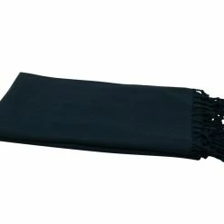 Null Hamamtuch Saunatuch "Fisch Einfarbig" In Dunkel Anthrazit Ca. 95x190 Cm Gefärbt