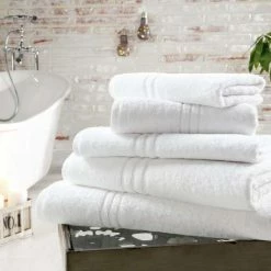 Null Walkfrottiertuch 100% Baumwolle 70x140 Cm Weiss Handtuch Badetuch Gästetuch Duschtuch -MATRATZEN 88c14a51 402b 4eaf 9ea0 d45bdd931a2d