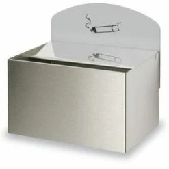 Null Edelstahl-Wandascher, HxBxT 280x260x320mm, Edelstahl, Kugelform -MATRATZEN 8e67566b 7768 4fe5 a648 03c6b9f64348 1