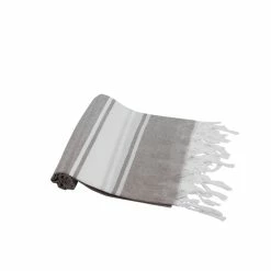 Null Hamamtuch »Pestemal« Palazzio In Dunkelbraun Mit Weißen Streifen • Ca. 90x180 Cm -MATRATZEN 90941c8d 9eba 4ba3 8e15 0fae73d2d6ac