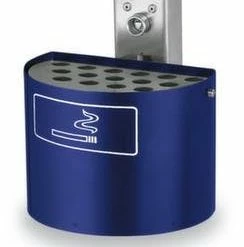 Null Wandascher, HxØ 150x200mm, Stahl, Korpus Karminrot, Halbrund, M. Schutzdach -MATRATZEN 96ba37b7 df29 4484 bf0f 203c959724ab 4