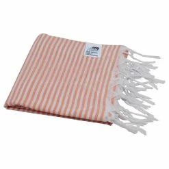 Null Strandtuch »Hamamtuch« Dünne Streifen Orange Ca. 95x170 Cm • Badetuch -MATRATZEN a8b258cc 35b2 4381 8ed0 fef319943566