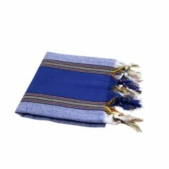 Null Hamamtuch Classic »Pestemal« Längsstreifen Blau Ca. 80x170 Cm -MATRATZEN ba5828ce e276 4044 a41e 746599c8589b