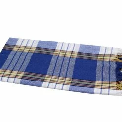 Null Hamamtuch Ohne Fransen Kariert Blau »Pestemal Classic« Ca. 80x180 Cm -MATRATZEN c9001636 9c70 46a1 8115 0ece3099c7da 3