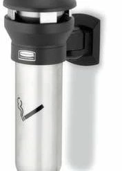 Null Alu-Wandascher, HxØ 590x100mm, Alu, Korpus Schwarz, Säulenform, M. Schutzdach -MATRATZEN c9842df7 dca4 4cf5 a06c 260d1b8e348e 1