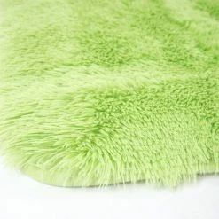 Null Teppich HWC-F69, Shaggy Läufer Hochflor Langflor, Stoff/Textil Flauschig Weich 200x140cm ~ Hellgrün -MATRATZEN d0b69971 2dfd 4858 8eb2 dd8afeb11022