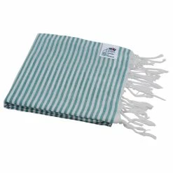 Null Strandtuch »Hamamtuch« Dünne Streifen Smaragdgrün Ca. 95x170 Cm • Badetuch -MATRATZEN d393f929 7016 4458 bac4 cf9919a6baa4