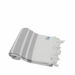 Null Hamamtuch, Pestemal Fisch Weiß / Hellgrau Ca. 95x210 Cm -MATRATZEN d44e0618 a508 4225 b253 7fa99d1cba3c