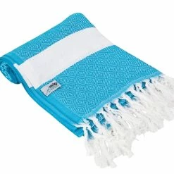 Null Hamamtuch »Pestemal« Diamant Türkis/weiß Ca. 100x170 Cm -MATRATZEN d675e8ae 87a3 49f8 af97 5e90d476fbec