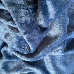 Null Winter Teddyplüsch Spannbettlaken 140-160x200cm Dunkelblau Flausch Kuschelig -MATRATZEN e71cf18b d50f 464c 8a22 7ce612cfe540