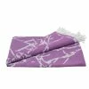 Null Hamamtuch Als Strandtuch Lila Ca. 100x170 Cm | Marmor