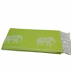 Null Hamamtuch Pestemal Grau Weiß | Mit Kleinen Elefanten Ca. 95x175 Cm -MATRATZEN ecee37b4 bdb5 4b89 899a d6f1a5d667ad 3