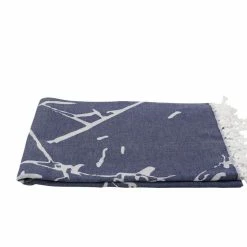 Null Hamamtuch Als Strandtuch Marineblau Ca. 100x170 Cm | Marmor -MATRATZEN fdee2c05 71cf 44ef af2e f9365d9f2492